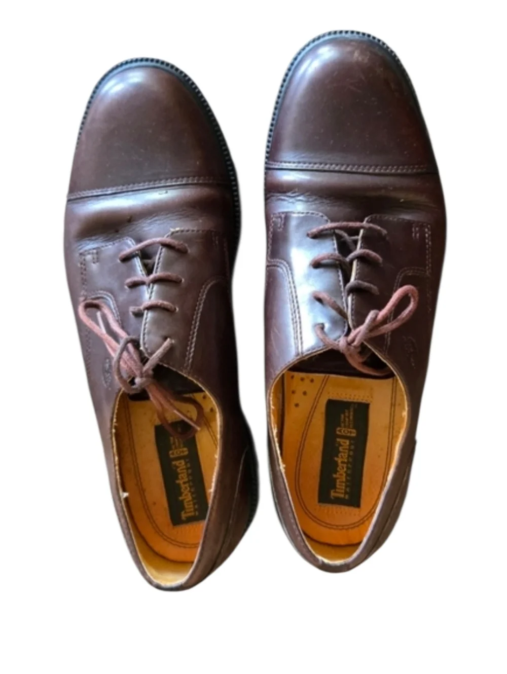 Timberland Brown Oxford Leather Shoes